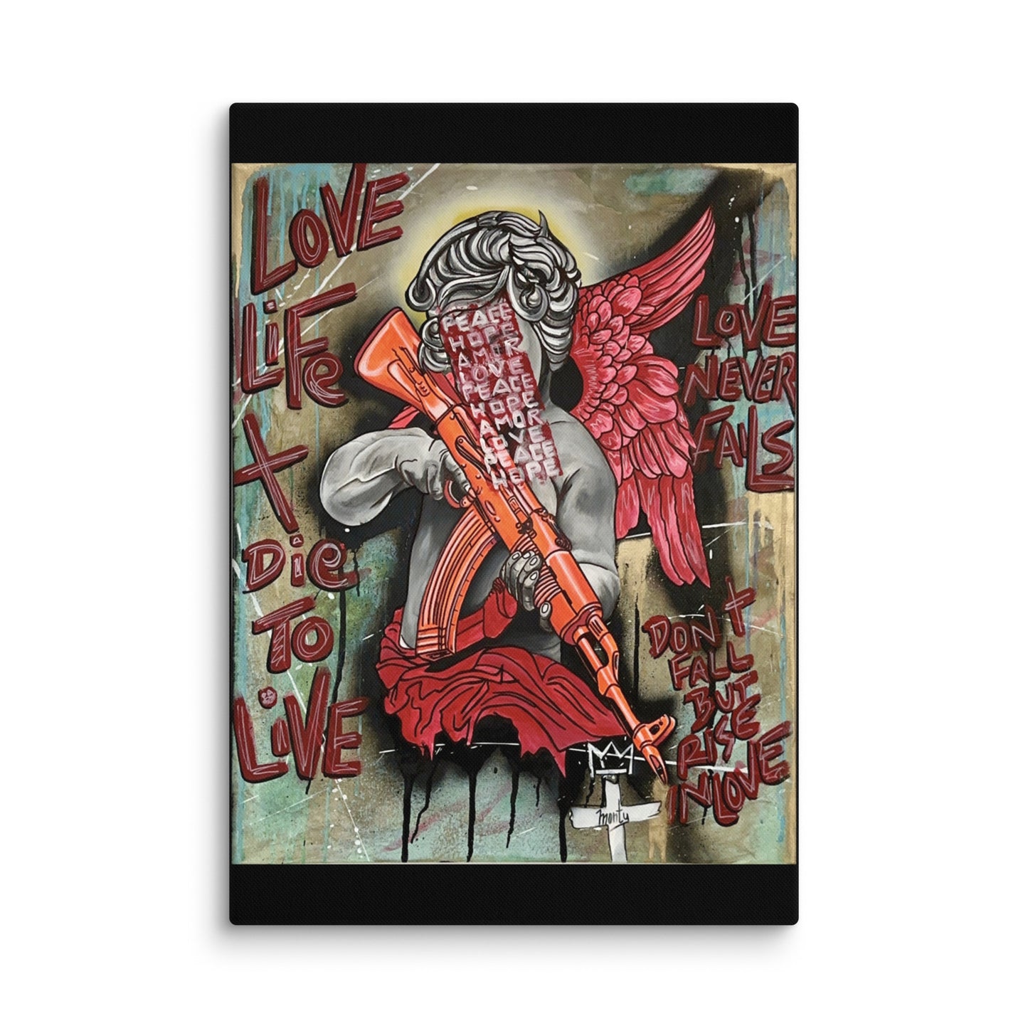 "Die to Live" - Limited Edition Canvas Print